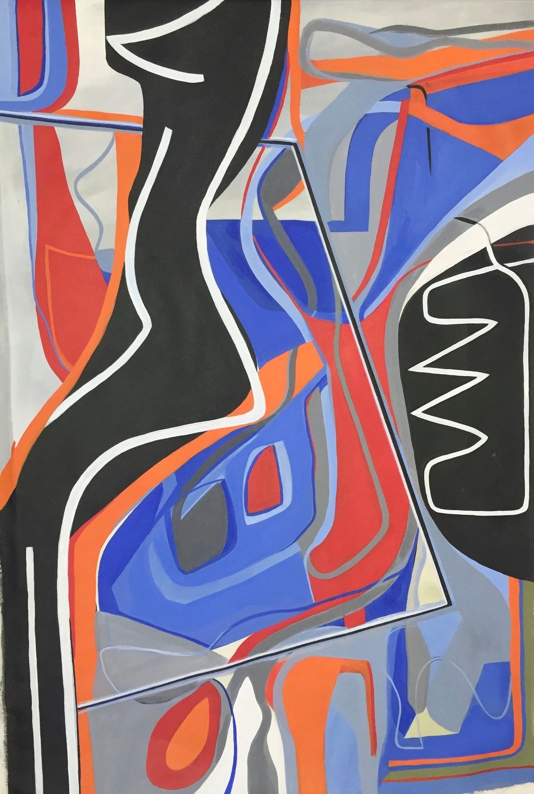 Infinito 4 by Paola Lettieri. Acrylic on canvas, 80 × 120 cm.
